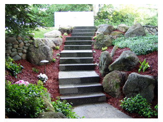 After installing new mulch