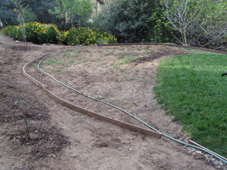 Before laying new sod down